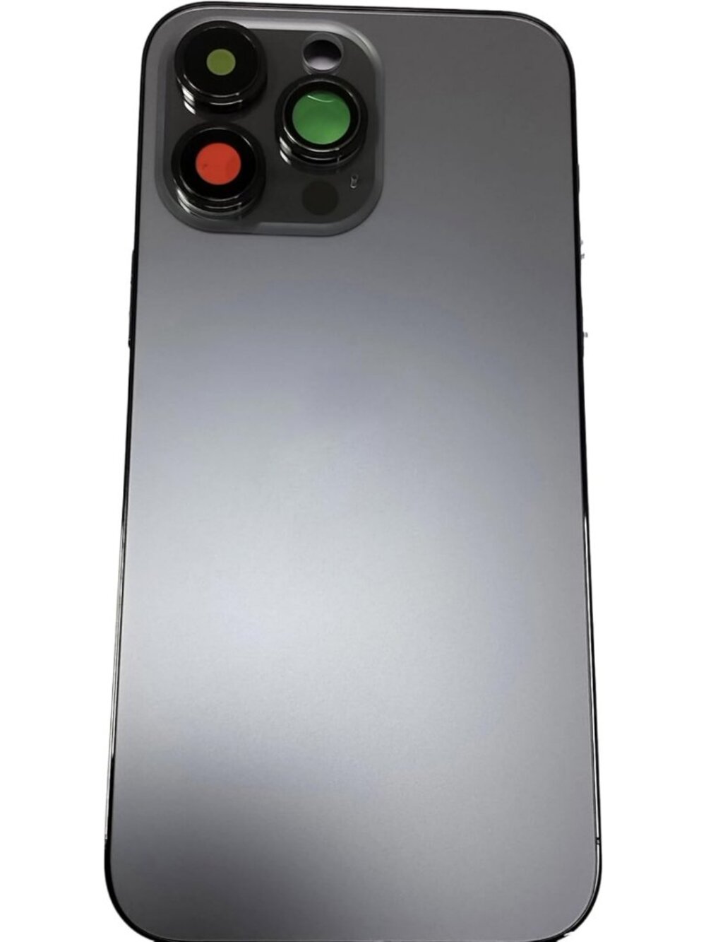 iPhone 14 Pro Max Rear Door Cover - Middle Frame Housing, Black, 6.7